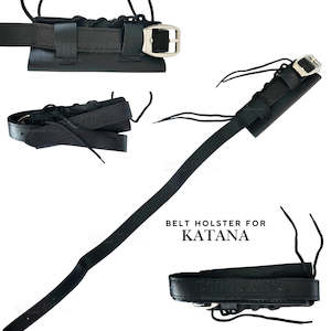 Holsters And Cosplay Gear: Black Belt Holster for Katana Sword