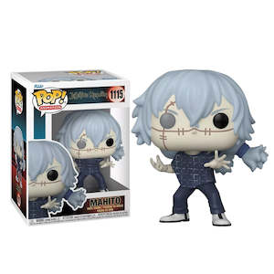 Jujutsu Kaisen – Mahito in Dark Checkered Shirt and Cursed Face Stitches Pop! Vinyl Figure