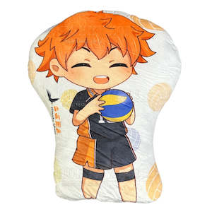 Haikyuu - Hinata Shōyō Big Smile Plush - Large Velvet Cushion