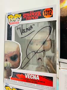 Jamie Campbell Bower Autograph - Stranger Things – Season 4 Vecna Pop! Vinyl Figure