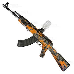 Rifles: [R18+] "Chilli Cheese Nachos" AK-47 Gel Ball Blaster [ID Check Required]