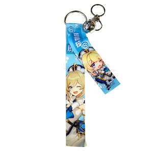 Genshin Impact Barbara Ribbon Keyring