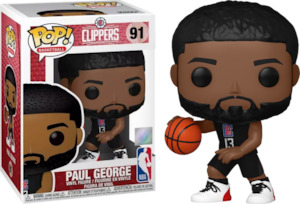 NBA: Los Angeles Clippers - Paul George (Alternate Jersey) Pop! Vinyl Figure