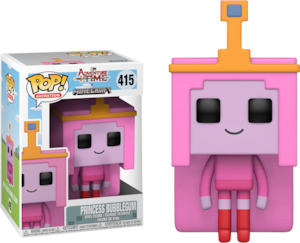 Video Game Pop Vinyl Figures: Adventure Time: Minecraft - Princess Bubblegum Pop! Vinyl Figure