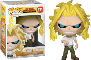 Anime Pop Vinyl Figures: My Hero Academia - All Might Weakened Pop! Vinyl Figure