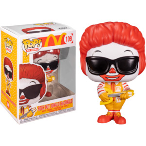 Celebrity Pop Vinyl Figures: McDonald's - Rock Out Ronald McDonald Pop! Vinyl Figure