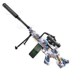 Gel Ball Blasters Freshly: [R18+] "Salt Flats" M249 Gel Ball Blaster [ID Check Required]