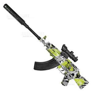 Gel Ball Blasters Freshly: [R18+] "Edamame Beans" AKS 74U Gel Ball Blaster [ID Check Required]