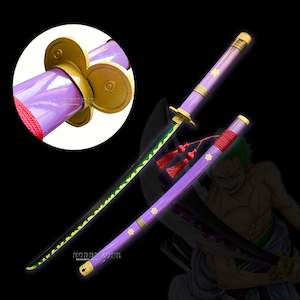 One Piece Swords: One Piece Zoro Enma Long Katana- Special Edition Purple Sword 130cm