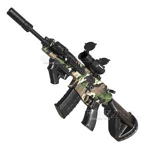 [R18+] "Camouflaged Rainforest" LJ M416 Gel Ball Blaster [ID Check Required]