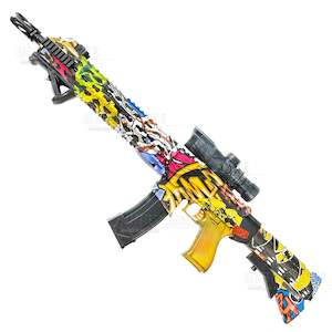 [R18+] "Apricot Chicken" QML Evolution Graffiti Gel Ball Blaster [ID Check Required]