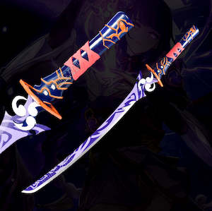 Genshin Impact – Musou no Hitotachi Katana – Raiden Shogun’s Elemental Burst Sword