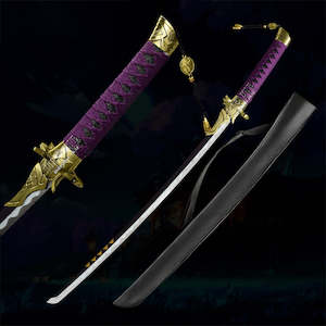 Genshin Impact Sword – Amenoma Kageuchi Katana with PU Leather Sheath