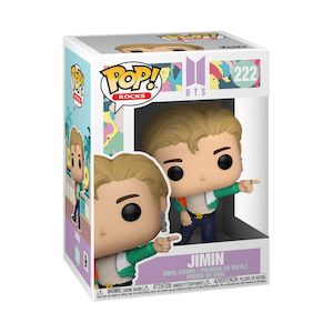 Stocktake Sale: BTS – Dynamite Era – Jimin in Green Jacket and Pointing Pose Pop! Vinyl Figure