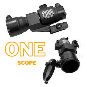 CQB Scope – Compact Fixed Zoom Sight with Flip-Up Covers