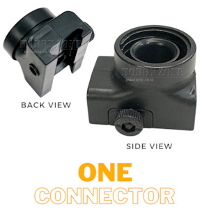 Top Fed Gel Ball Blasters Connecting Attachment with Screw