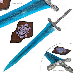 2025 New Sword Arrivals: Elden Ring – Dark Moon Greatsword - Ranni’s Legendary Frostblade with Wall Plaque