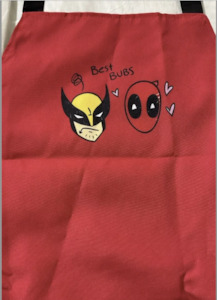 SDCC 2024 Red Deadpool Best Buds Apron