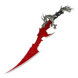 Armoury: Fantasy Red Dragon Blade with Stand - Expo Display