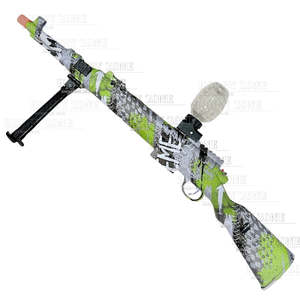 Rifles: [R18+] "Frothy Matcha" Rifle Gel Ball Blaster [ID Check Required]