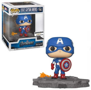 Superhero: Avengers Assemble: Captain America 6" Deluxe Pop! Vinyl Figure