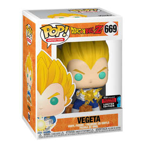 Pop Vinyl: Dragon Ball Z – Vegeta - Final Flash Mode Pop! Vinyl Figure - SDCC 2019 Fall Convention - Limited Edition Exclusive