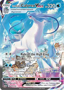 Pokemon: Ice Rider Calyrex VMAX (Alternate Art Secret)