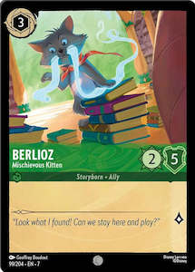 Lorcana Singles: Berlioz - Mischievous Kitten