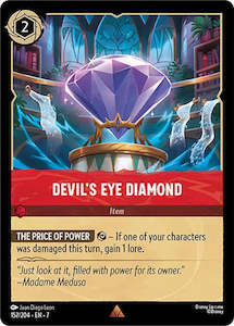 Lorcana Singles: Devil's Eye Diamond