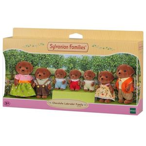 Sylvanian Families - Chocolate Labrador Family (7 Pack)