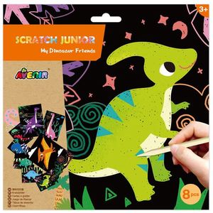 Products: Avenir - Scratch Art Kit My Dinosaur Friends
