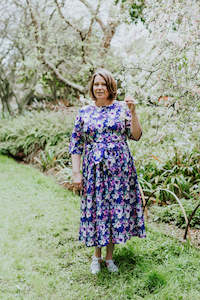 All Our Range: Lucinda Dress - Purple Floral