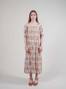 All Our Range: Paloma Dress - Leaf Print