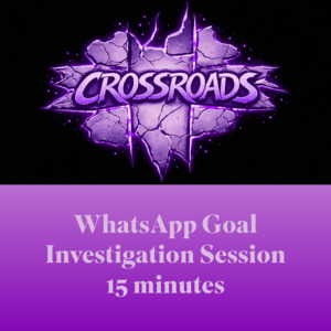 Products: WhatsApp Goal Investigation 15 Messages – HGD Crossroads