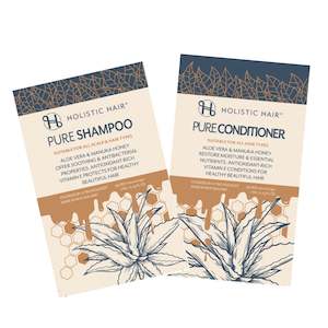 Shampoo & Conditioner Set: Pure Shampoo & Conditioner Sachets- 7ml each