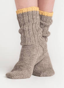 Pattern: Sanborn Socks - Woolstok Printed Pattern
