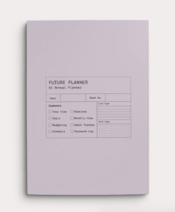 Products: Future Planner Notebook