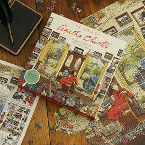 Puzzles: Hachette - World of Agatha Christie 1,000 pc Puzzle
