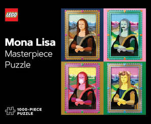 Puzzles: Lego - Masterpiece Mona Lisa 1,000 pc Puzzle