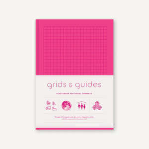 Stationery And Fun Stuff: Grids & Guides - A Notebook for Visual Thinkers (Pink)