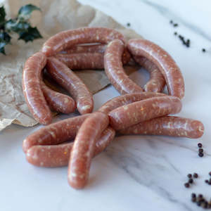 Holly Bacon Collection: Keto Gluten Free Holly Toulouse Sausages per kilo
