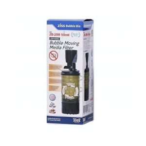 Products: Ziss ZB-200 Silent Bubble Moving Media Filter Hollywood Fish Farm Online