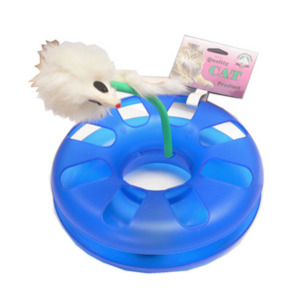 Products: Cat Track Maze & Furry Mouse Cat Toy Hollywood Fish Farm Online
