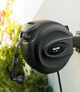 ColourDip™ 20m Retractable Hose Reel - Charcoal - Holman Industries