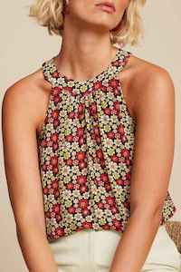 Summer Top: KING LOUIE Virna Jackie Top FRed