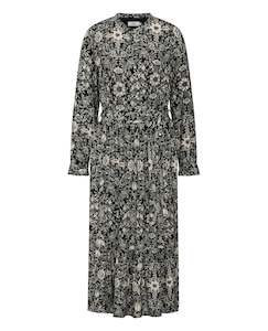 Noa Noa: NOA NOA Louise SMoss Dress Blk/OWhite