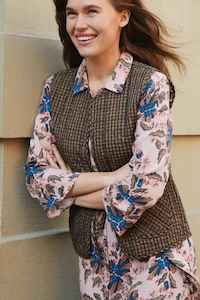 Noa Noa: NOA NOA Carmen Waistcoat Br