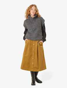 Noa Noa: NOA NOA Charlotte Skirt GBrown