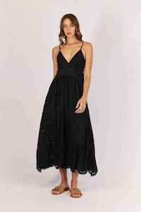 Ruby Yaya: RUBYYAYA Rose Maxi Black