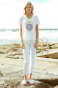 RUBYYAYA Rockfest Tee White